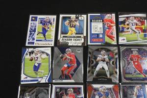 lot 63 image: Josh Allen Football Card Lot  20 Cards