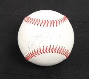 lot 66 image: Jerry Coleman Autograph Baseball No COA