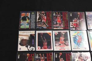 lot 70 image: Michael Jordan BasketballBaseball Card Lot  20 Cards
