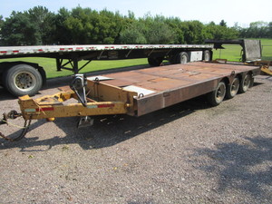 lot 4 image: Homemade 96x23 Flatbed Trailer