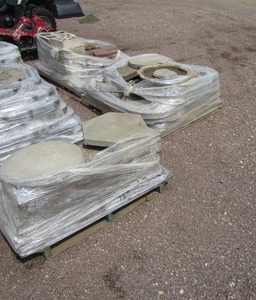 lot 53 image: (3) Pallets of Landscape Blocks