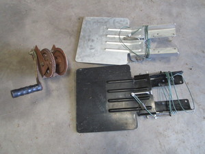 lot 59 image: Boat Winch & Trim Boards