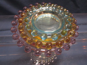 lot 43 image: Colored Ashtrays