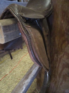 lot 5 image: Hunt  Jump Saddle