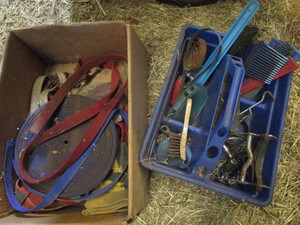lot 10 image: Equine Care Tools