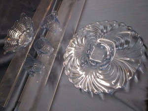 lot 118 image: Light Blue Glass