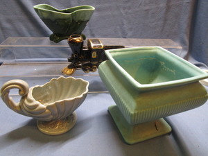 lot 120 image: McCoy & Haeger Planters