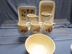 lot 149 image: McCoy Mugs, Advertising