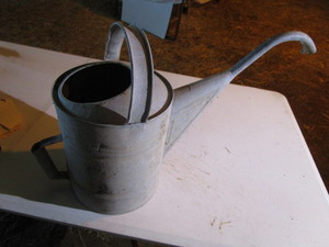 lot 159 image: Galvanized Water Can