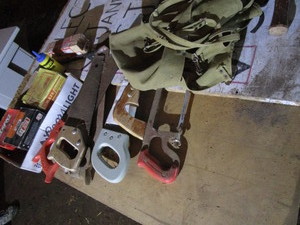 lot 177 image: Apron, Saws, Hardware