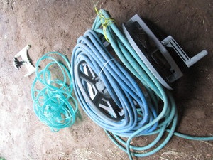 lot 189 image: Hose, Reel, Sprinkler