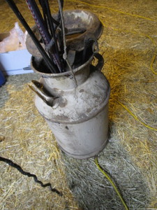 lot 230 image: Milk Can, Whips
