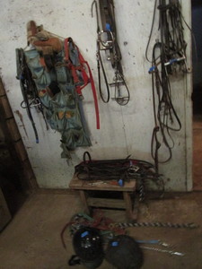 lot 246 image: Mtg Block, Helmets, Tack