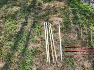 Lot of (5) Long Stakes