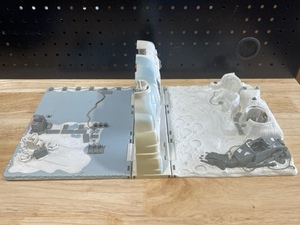 lot 45 image: Star Wars Micro Machines Ice Planet Hoth Playset