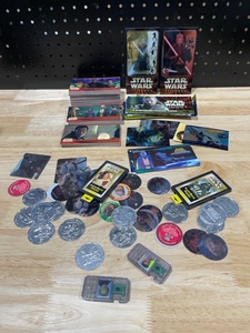 lot 43 image: Star Wars Trading Cards, Game Pieces, and More