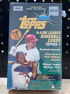 2000 Topps Series 1 Baseball Cards
