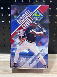 Box of Unopened Packs of 1993 Classic Best Minor League Baseball Cards