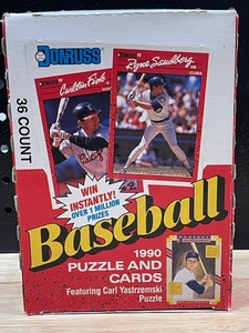 1990 Donruss Baseball Card Packs