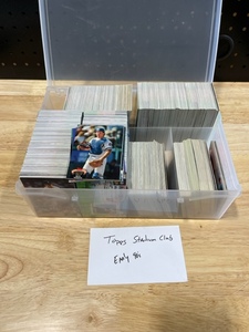 Topps Stadium Club Baseball Cards Early 90s