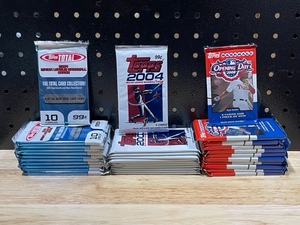 Unopened Packs of Topps Baseball Cards