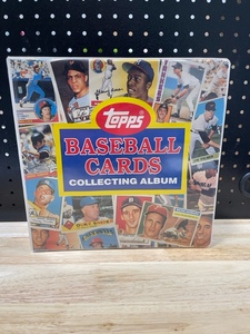 Topps Baseball Trading Cards and Album