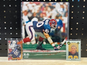 Phil Hansen NDSU and Buffalo Bills Cards and Signed Photo