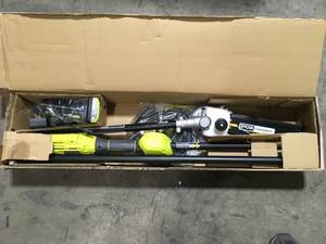 RYOBI 40V 10 in. Cordless Battery Attachment Capable Pole Saw  Customer Returns See Pictures