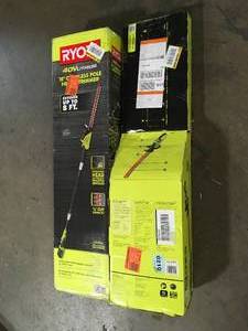 Lot of 2 Assorted Ryobi String Trimmers Customer Returns See Pictures