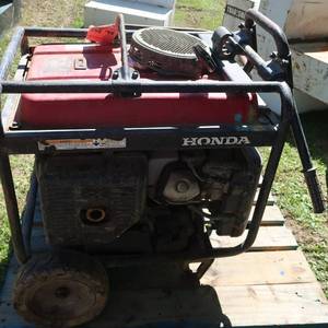 HONDA EB 6500X GENERATOR  PARTS ONLY