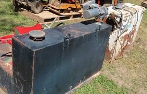 2 DIESEL FUEL TANKS  FUEL TRANSFER PUMP