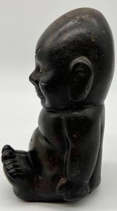 Vintage Chalkware Hawaiian Baby Buddha Statue