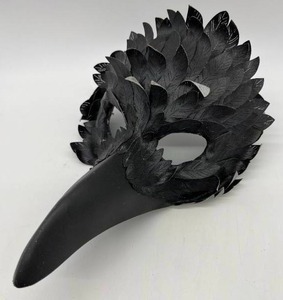 Elegant Raven Bird Crow Mask For Halloween, Mardi Gras, or Masquerade Party