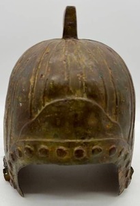 Chinese Bronze Zhou Dynasty Helmet c. 800-500BC