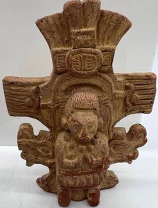 Lot of 4 Ethnic Artifacts and Collectibles Mask