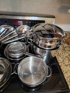 lot 34 image: Cuisinart Pots & Pans Grouping