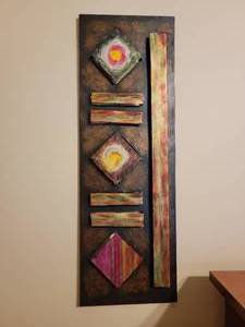 lot 68 image: Brutalist Wall Art
