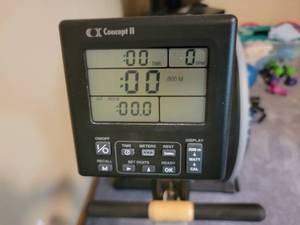 lot 37 image: Model D Concept II Ergindoor Rower