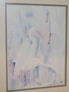 lot 75 image: Post Modern Framed Bird Posters Madden