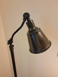 lot 78 image: Bell Shade Floor Lamp