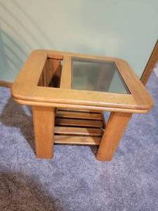 lot 77 image: Mersman Slotted Side Table