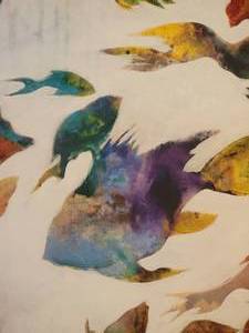 lot 94 image: Funky Fine Art Fish Print