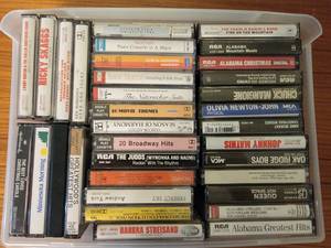 lot 164 image: Classic Cassette Tape Collection