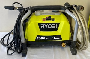 lot 44 image: Ryobi Power Washer and New 12 Inch Surface Cleaner