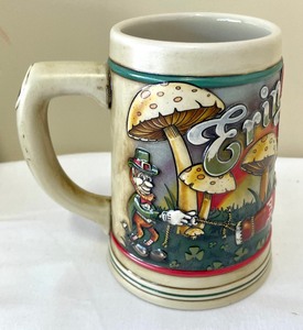 lot 57 image: 1993 St. Patricks Day Budweiser Stein