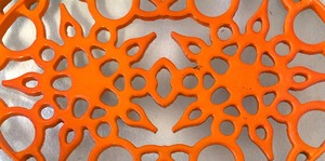lot 59 image: Lovely Le Creuset Enameled Trivet