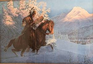 lot 10 image: Framed The Return Print by Chuck DeHaan