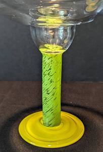 lot 86 image: Pair of Dansk Caribe Margarita Glasses