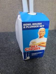 Mr. Clean Plastic Toilet Bowl Brush...