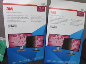 2 each 3M High Clarity Privacy Filt...